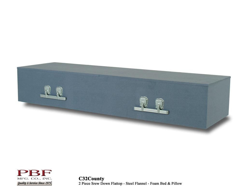 C32 County Steel Flannel PRINT